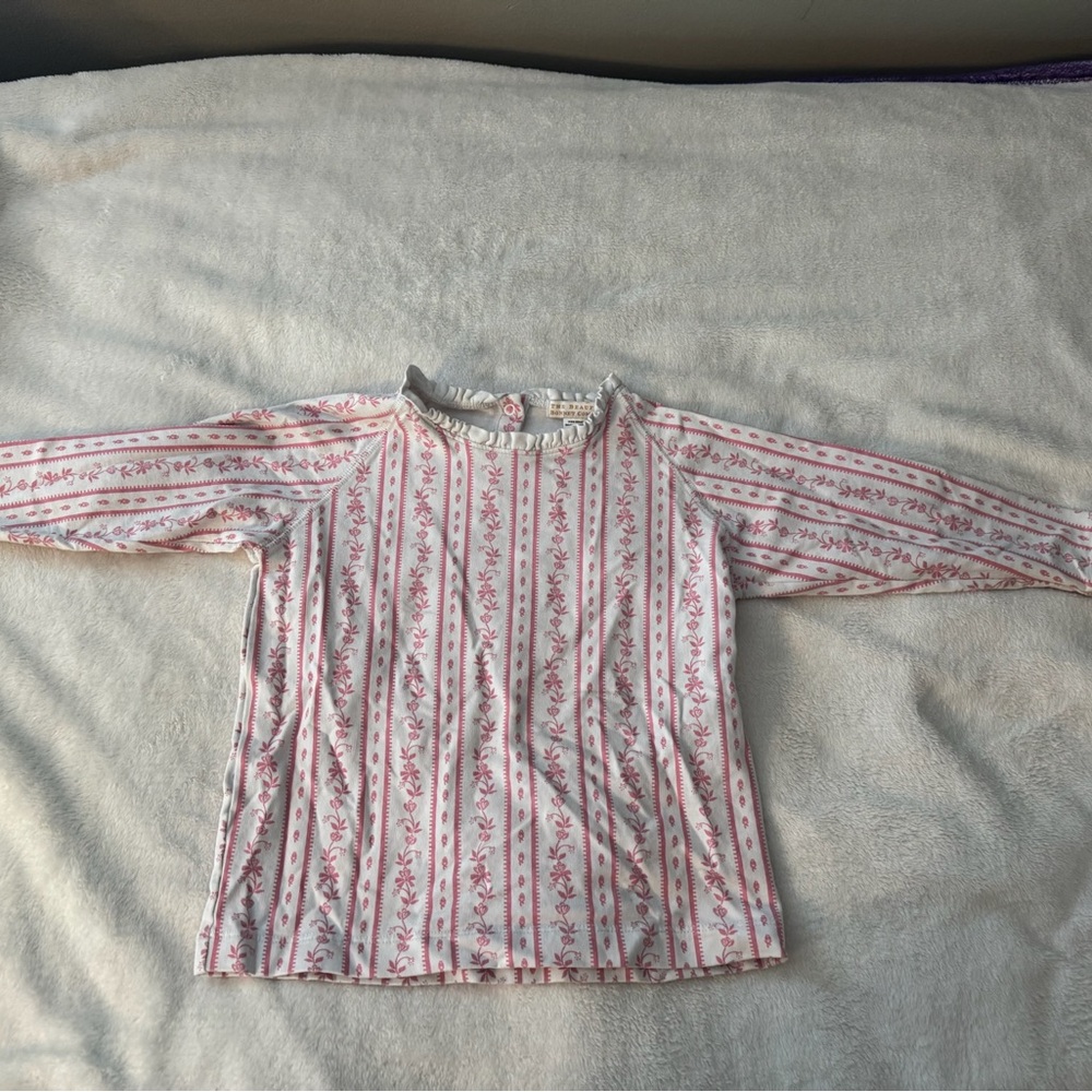 The Beaufort Bonnet Company Pink Long Sleeve Tee